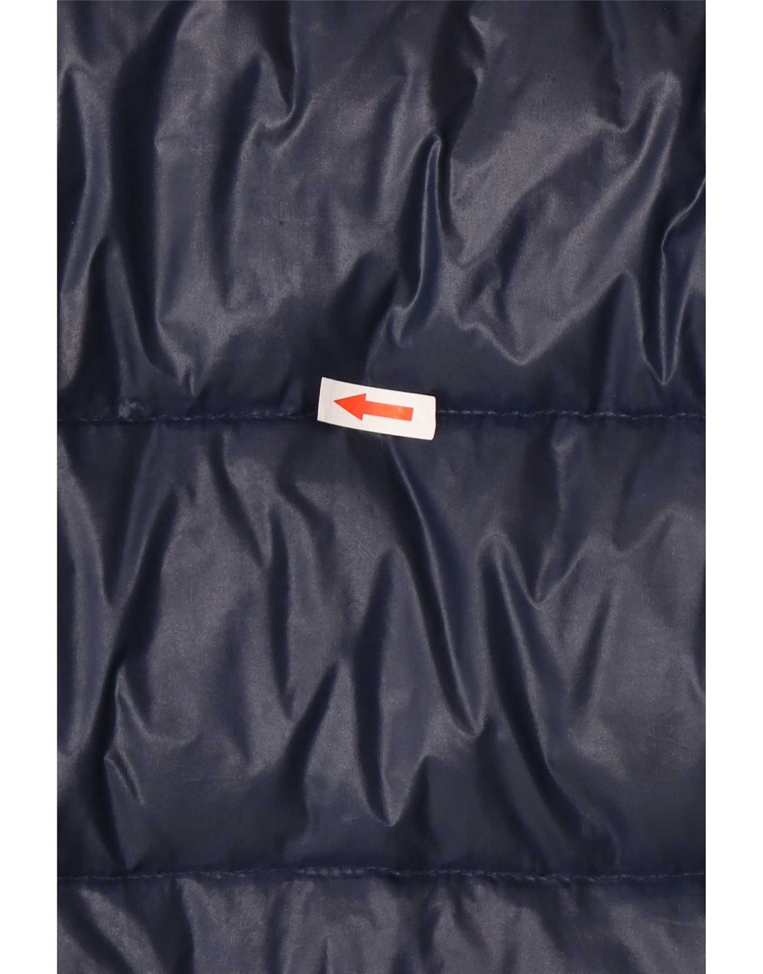 Benetton Manteau Rembourré À Capuche Femme IT 42 Bleu Marine Moyen Polyamide