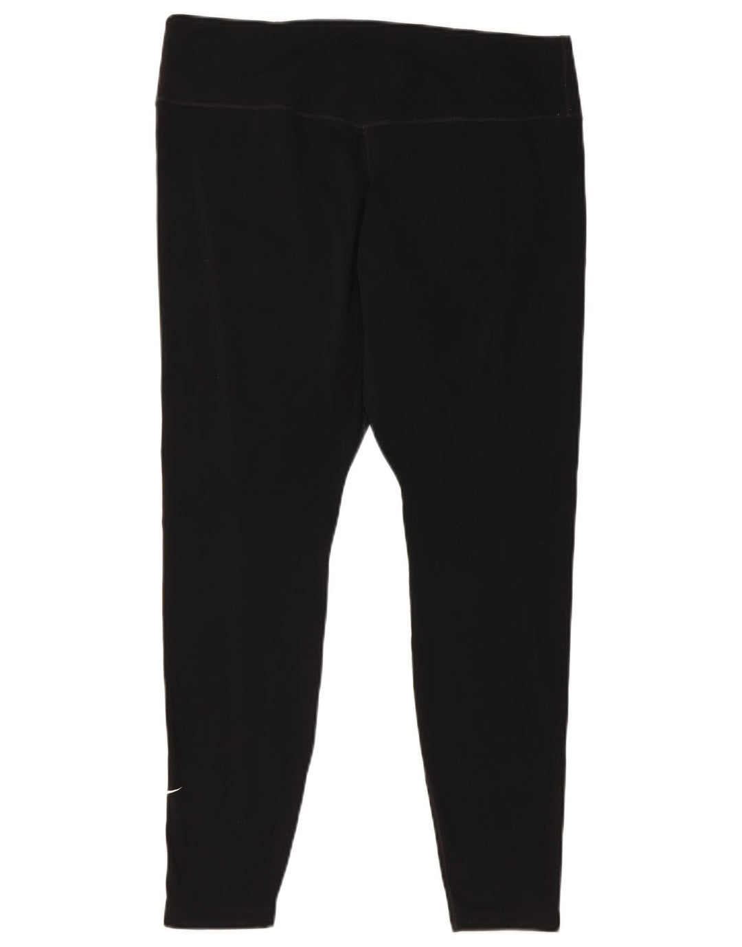 Nike Womens Dri Fit Crop Leggings UK 18 XL  Black Polyester