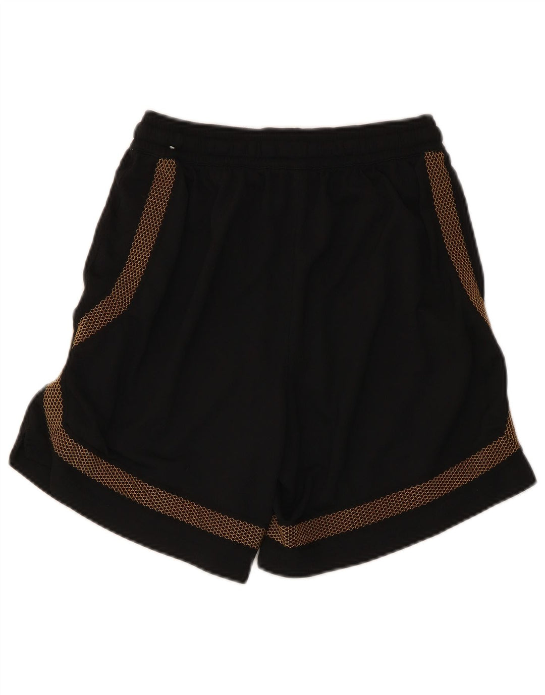 Nike Mens Dri Fit Sport Shorts Small Black Geometric Polyester