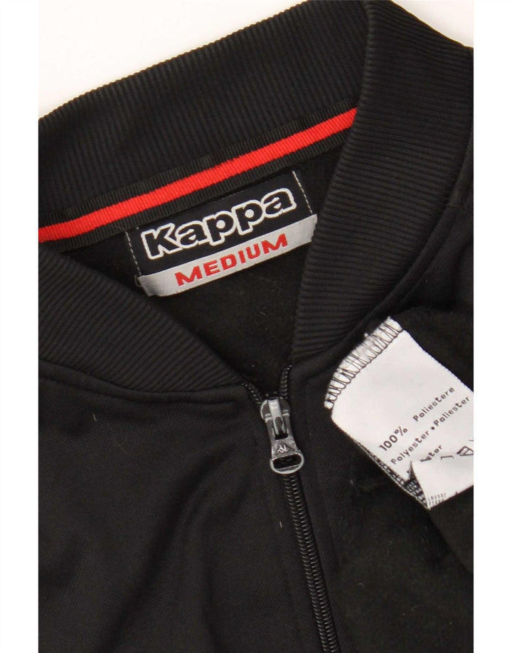 Kappa Træningsdragt til mænd Topjakke Medium Sort Polyester