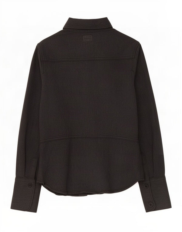 Camisa para mujer G-Star UK 4 XS Algodón gris