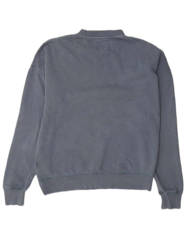 Felpa da donna Billabong maglione US 6 cotone blu medio