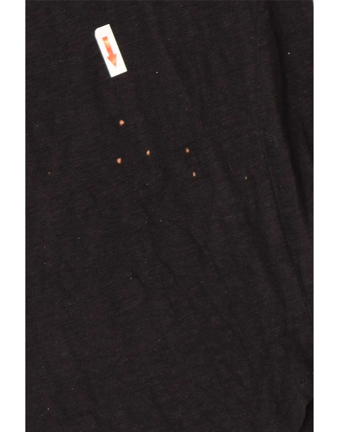 Zara Dame Top 3/4 ærme UK 10 Lille Sort