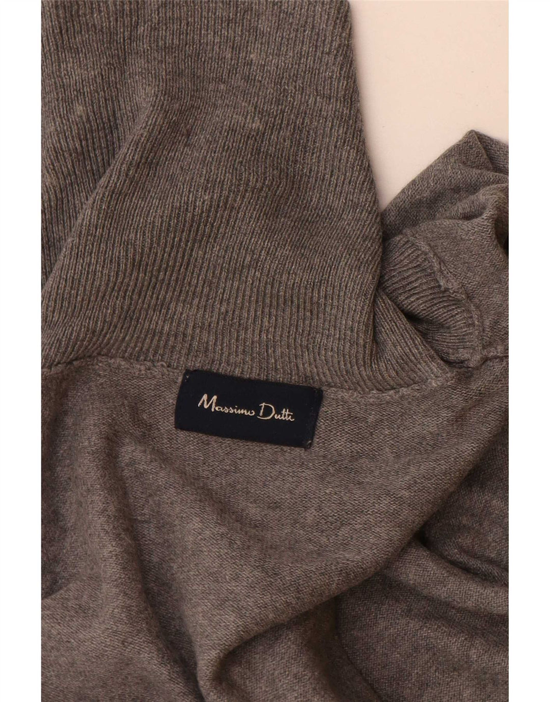 Massimo Dutti Herre rullehals sweater mellemgrå