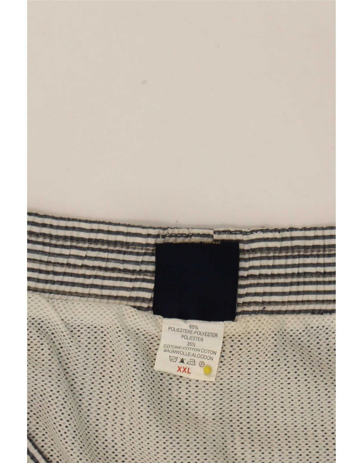 Nautica Mens Swimming Shorts 2XL Blue Pinstripe Polyester