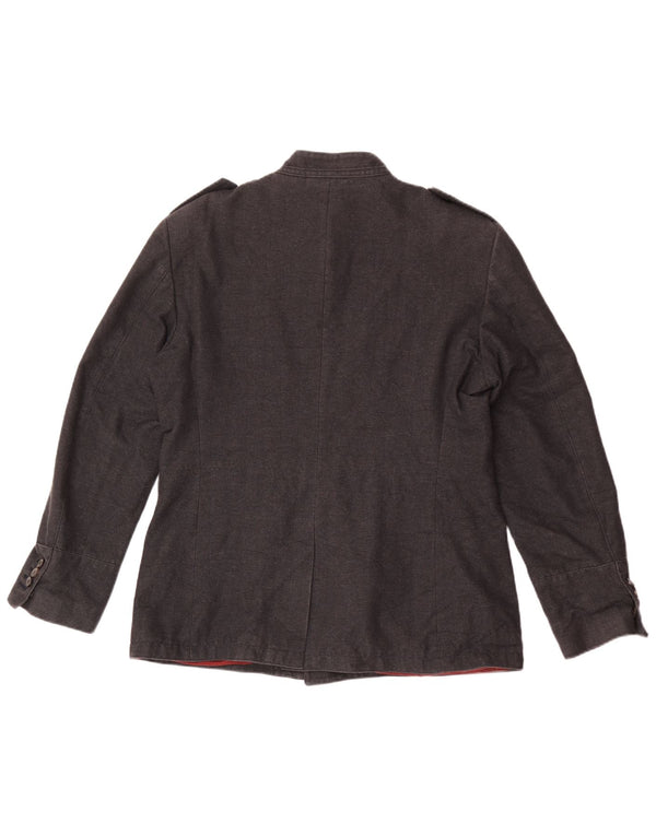 Zara Herre Military Jacket EU 54 XL Grå