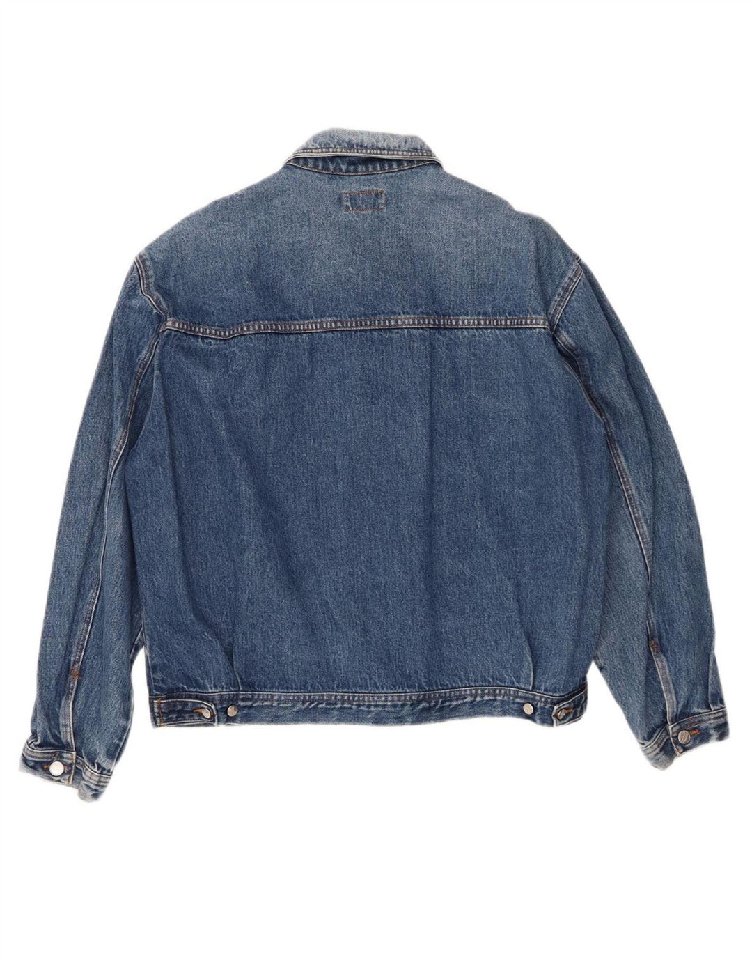 HOLIDAY Mens Denim Jacket UK 44 2XL Blue