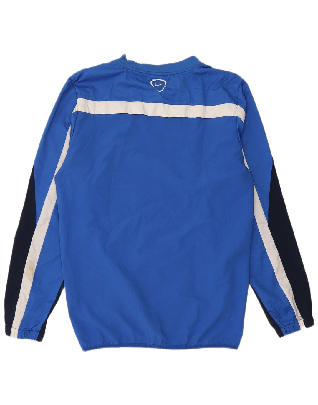 NIKE Herre Dri Fit Pullover Træningsdragt Top Medium Blue Colourblock