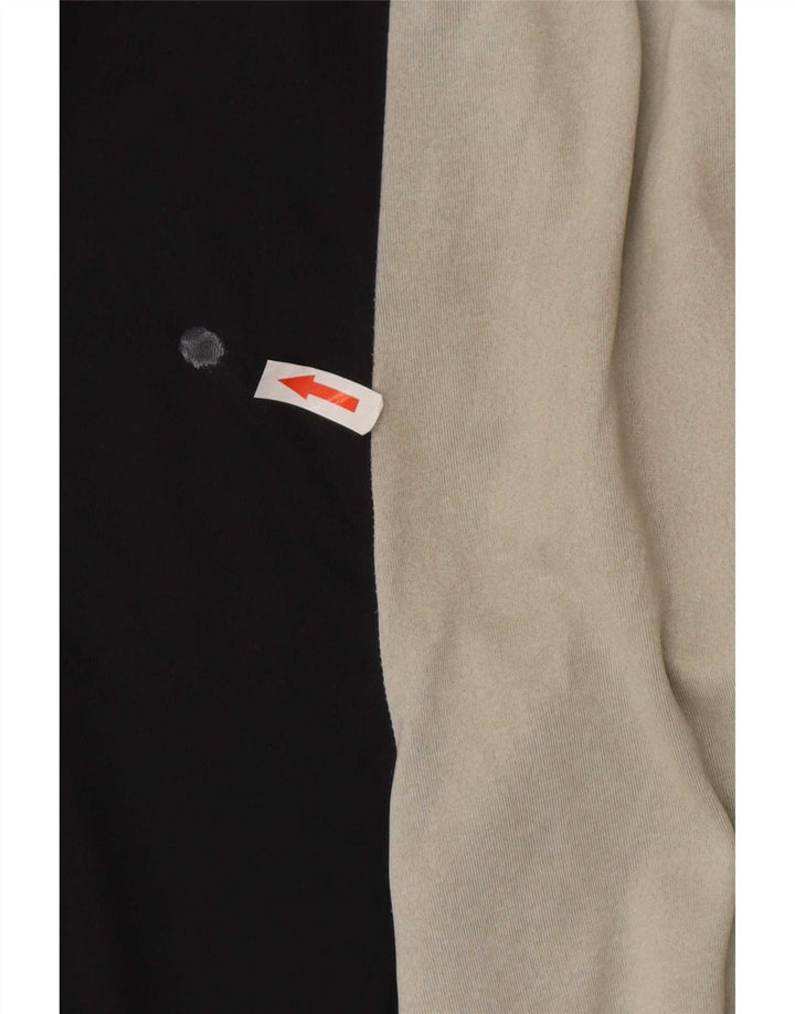 Nike Mens Dri Fit Graphic Sport Shorts Large Black Colourblock Polyester
