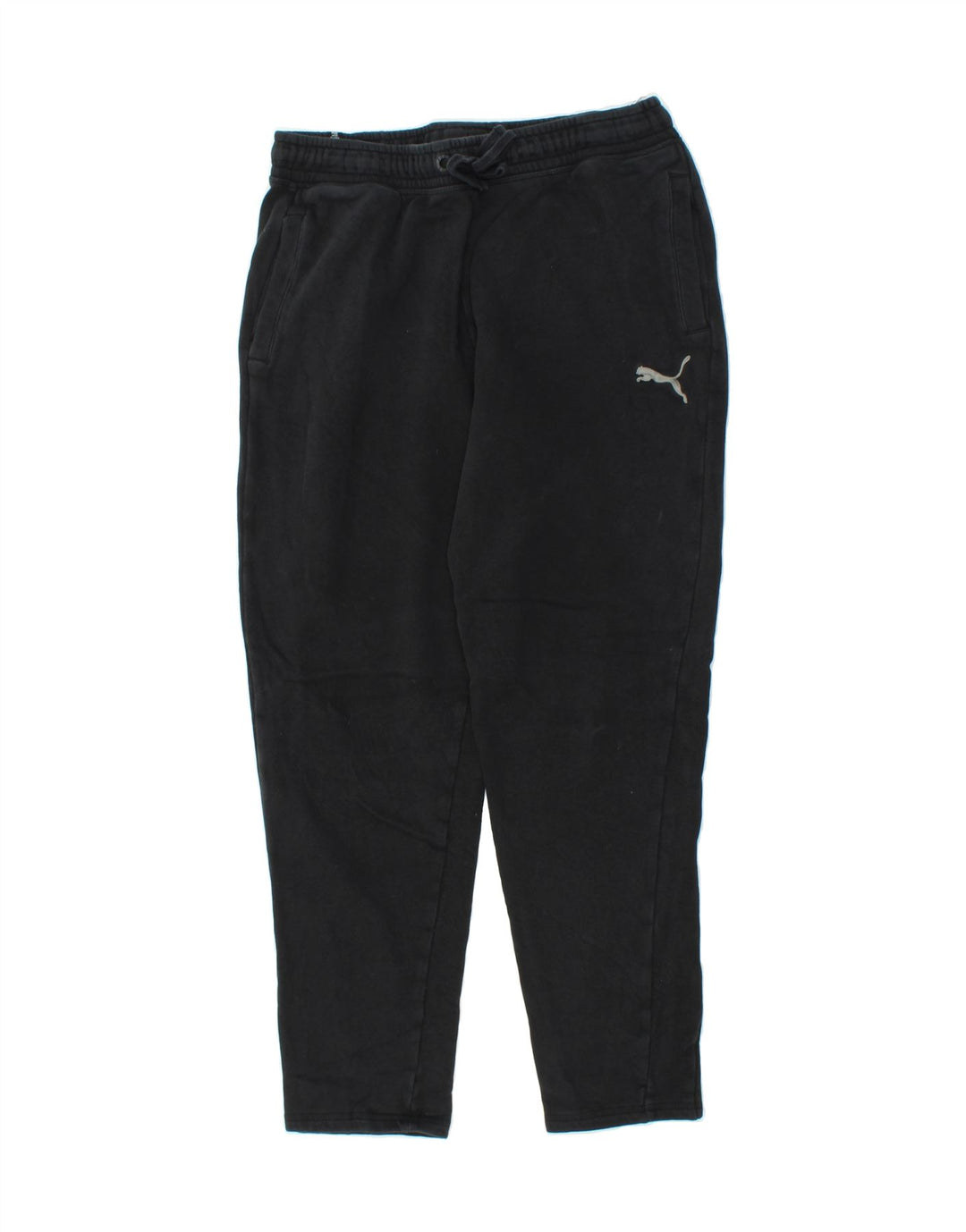 PUMA Mens Tracksuit Trousers Large  Navy Blue Cotton Vintage Puma and Second-Hand Puma from Messina Hembry 