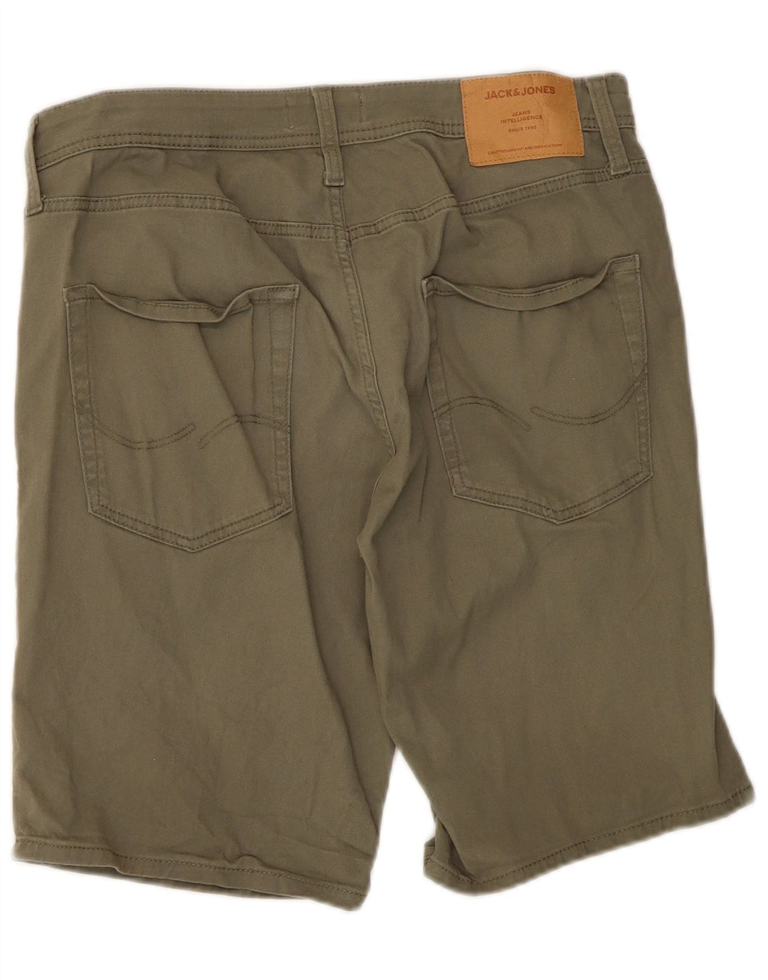 Jack & Jones Herre Casual Shorts Medium W34 Khaki Bomuld