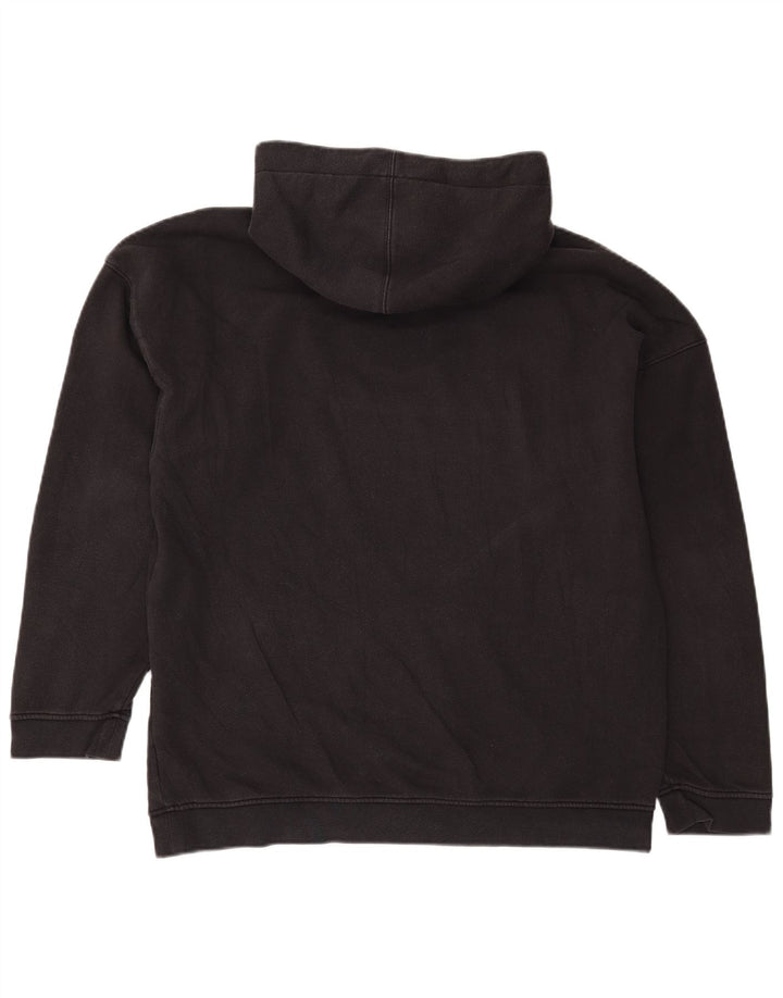 Adidas Mens Hoodie Jumper Medium Black Cotton