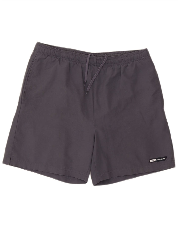 Reebok Badeshorts til mænd mellemgrå polyester