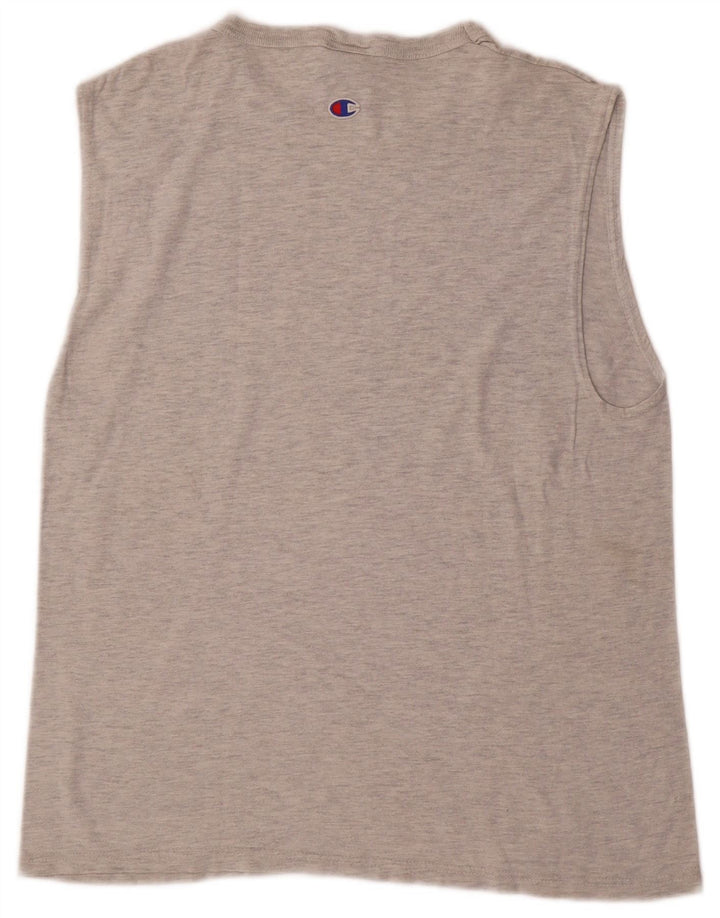 Champion Mens Vest Top Medium Grey Cotton