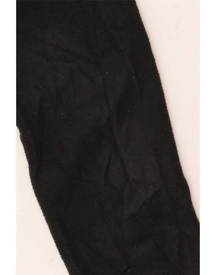 Marks & Spencer Fleecejakke til kvinder UK 12 Medium Sort Polyester