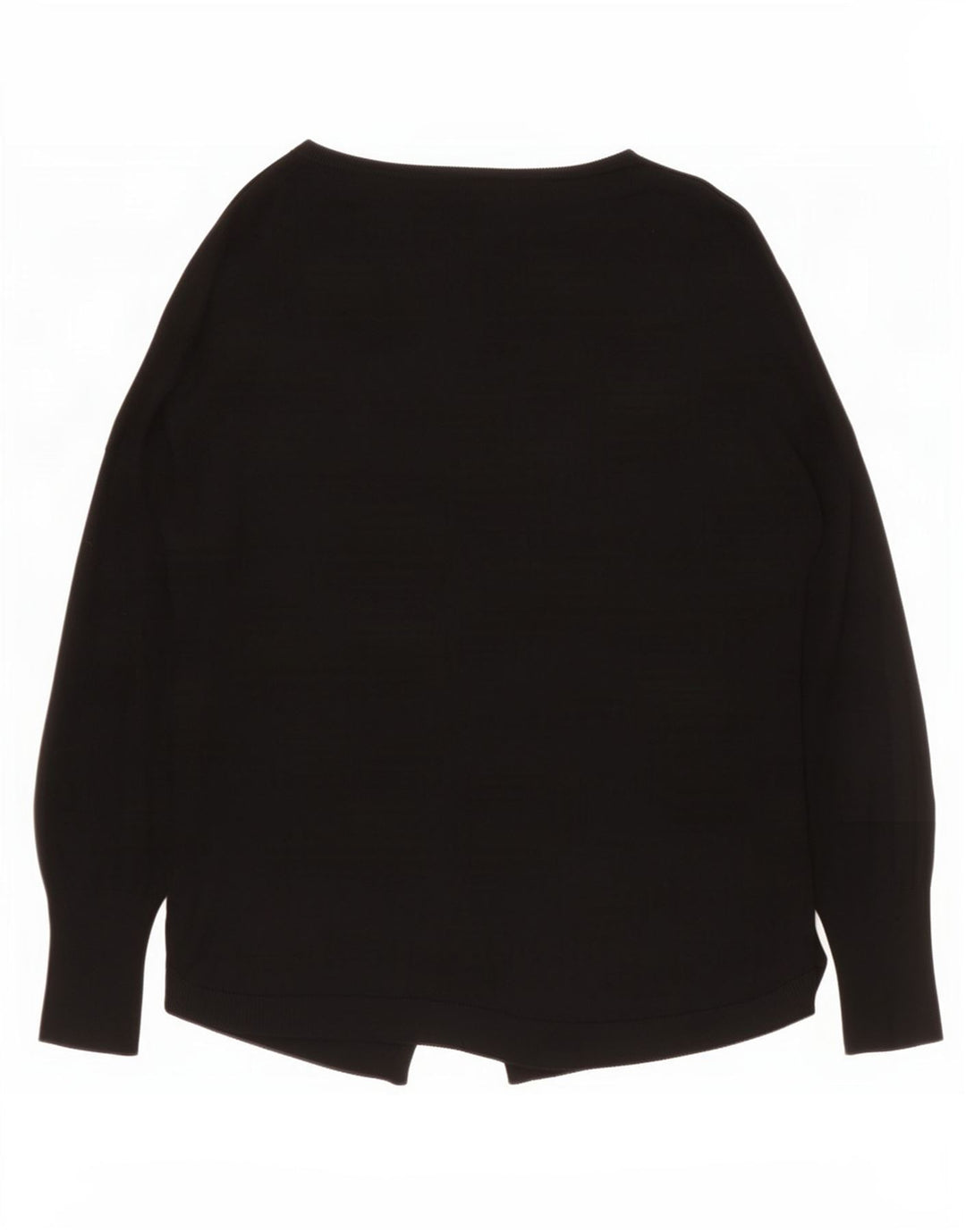 Maglione maglione con scollo a barca da donna Oasis UK 14 Viscosa nera media