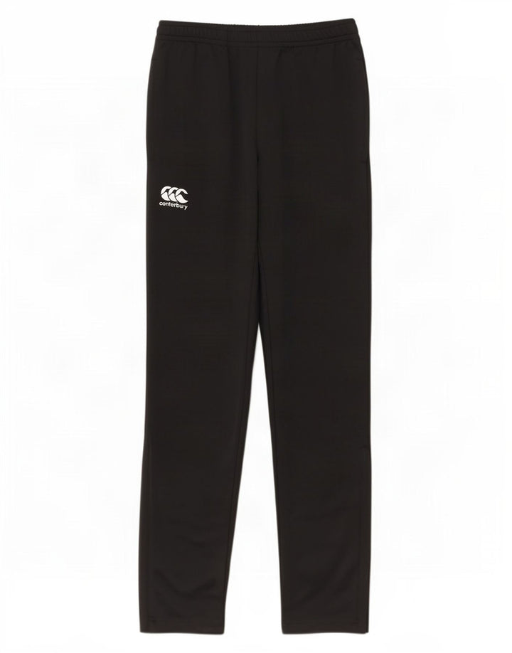 Canterbury Mens Tracksuit Trousers Small Black Polyester