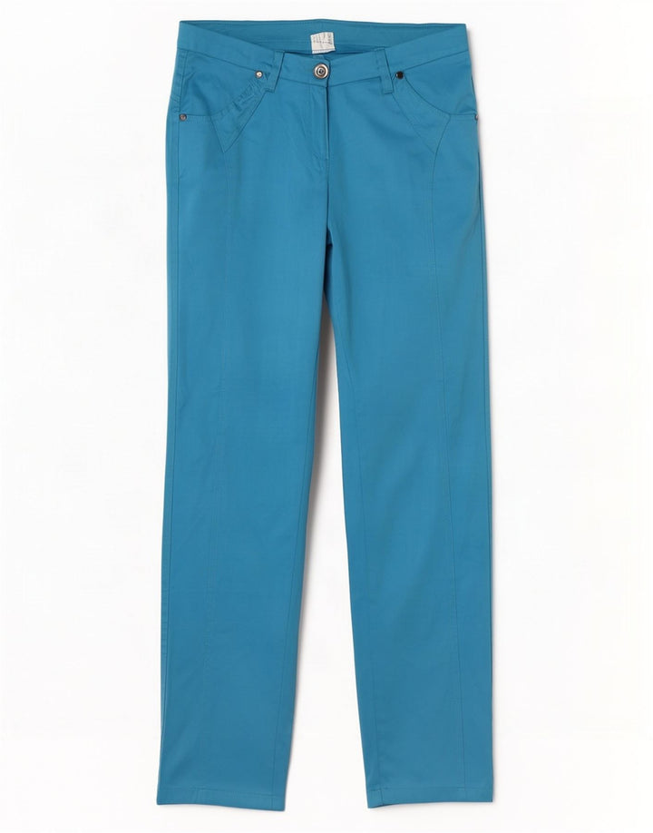 Vintage Γυναικείο Slim Casual Παντελόνι W28 L30 Blue Polyester