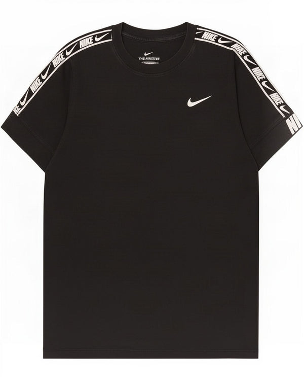 Nike T-shirt graphique pour homme en coton noir Taille S