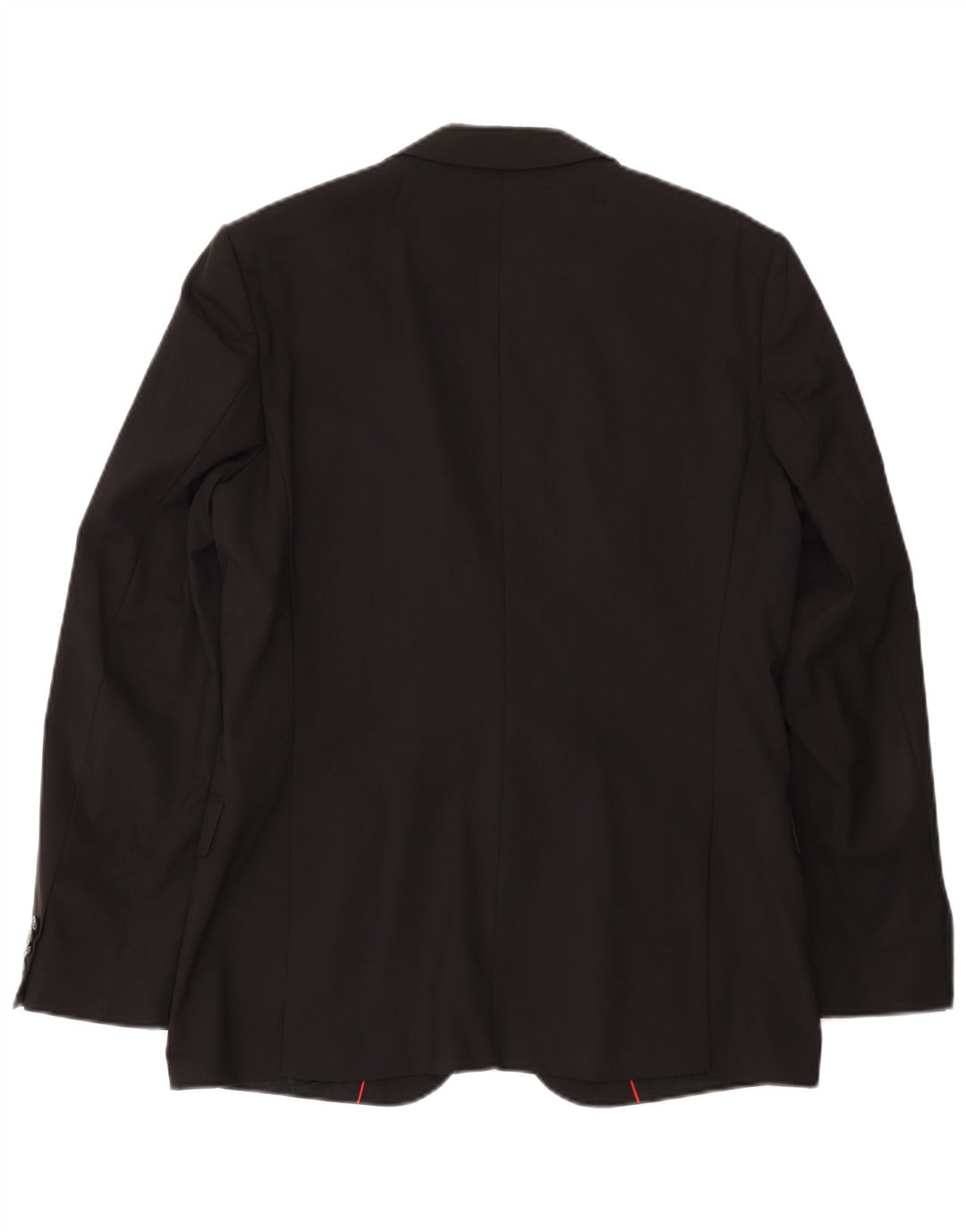 Hugo Boss Mens 2 Button Blazer Jacket EU 50 Large Black Wool