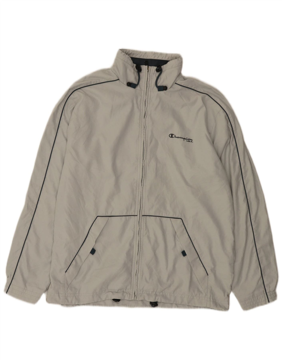 Ανδρική φόρμα Champion Top Jacket Μεσαίο Γκρι Πολυεστέρας