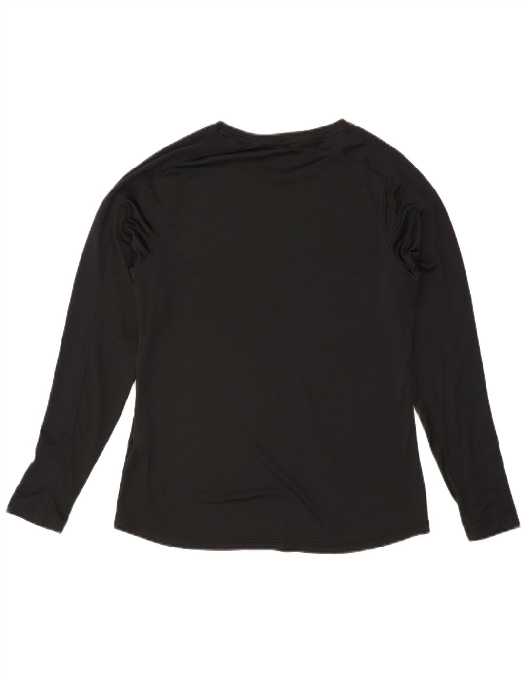 Under Armour Mens Top Long Sleeve Large Black Polyester