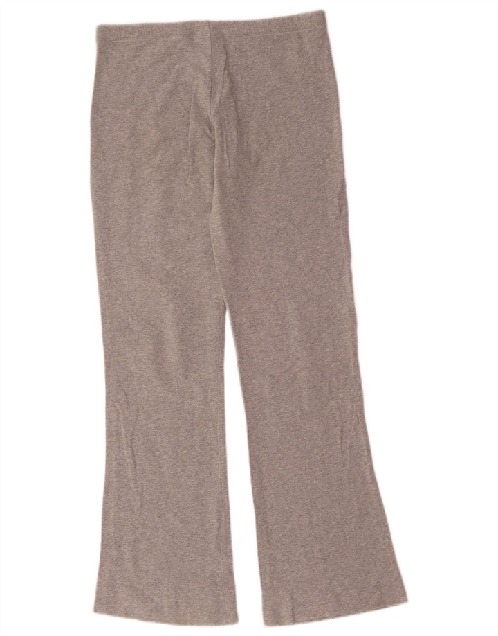 Champion Womens Tracksuit Trousers UK 12 Medium Grey Flecked Cotton