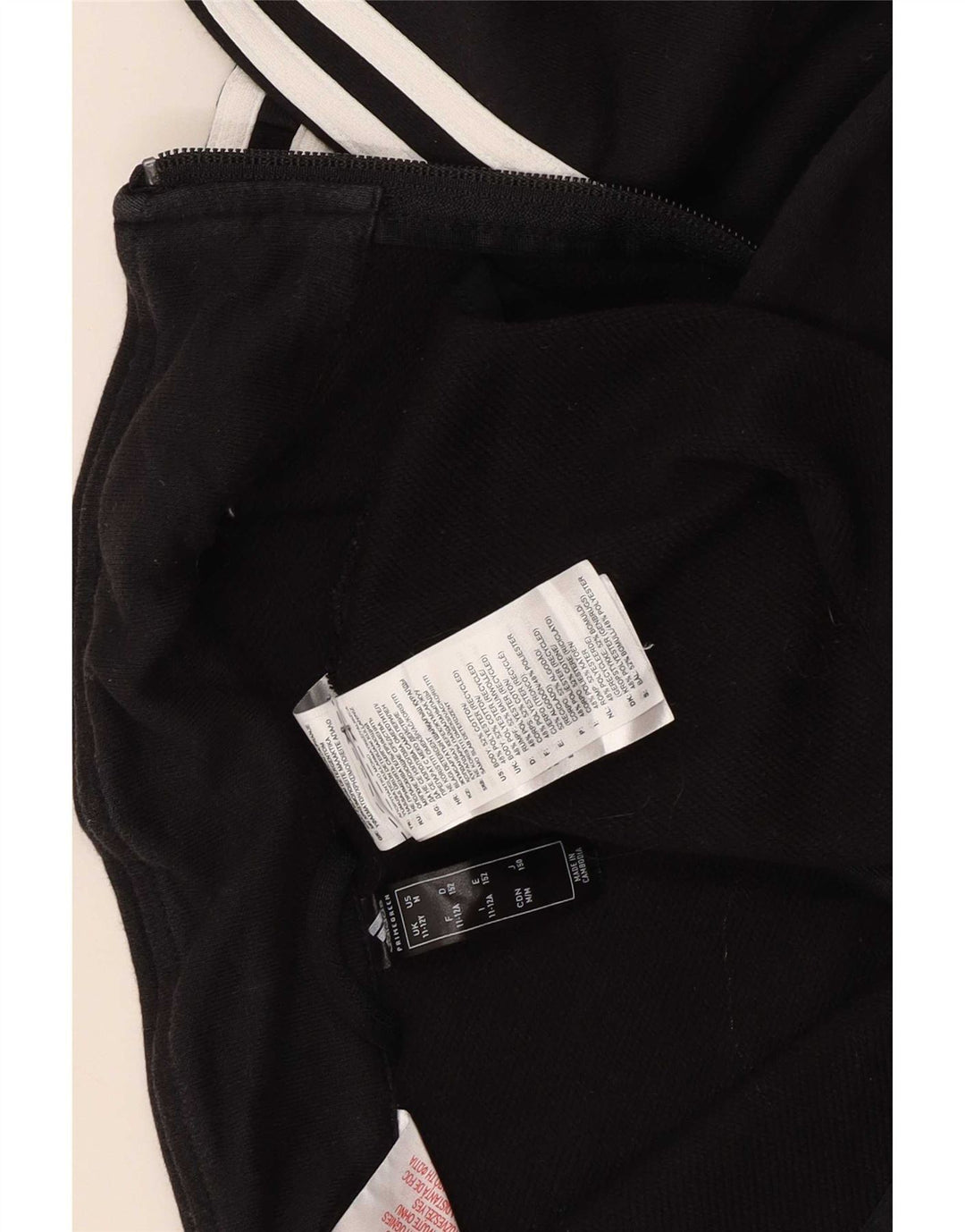 Veste de survêtement Adidas Garçon 11-12 ans Noir Polyester