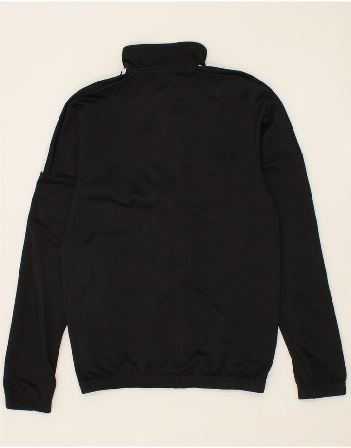 ADIDAS Mens Tracksuit Top Jacket XS Black Polyester Vintage Adidas and Second-Hand Adidas from Messina Hembry 