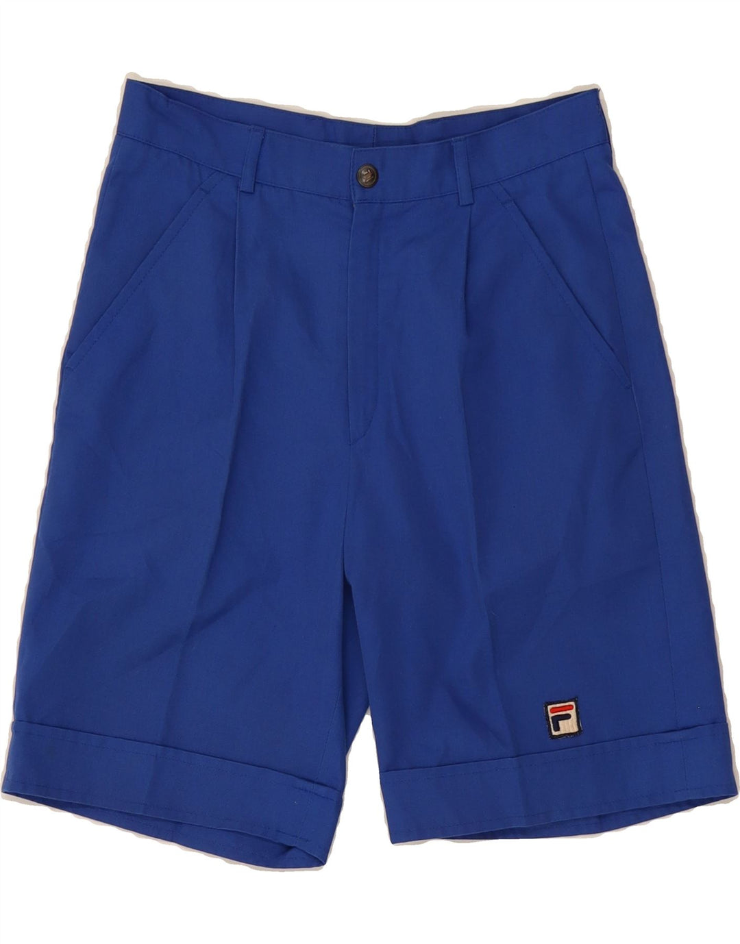 FILA Mens Casual Shorts W26 XS Blue Polyester Vintage Fila and Second-Hand Fila from Messina Hembry 