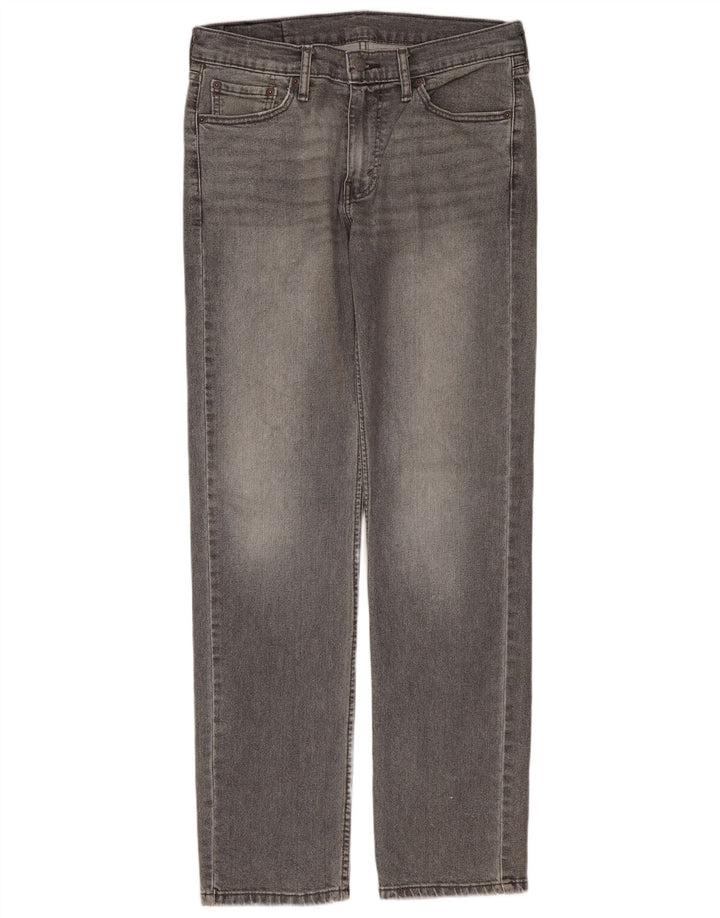 Levi's Mens 514 Straight Jeans Size 30 W30 L32 Grey Cotton