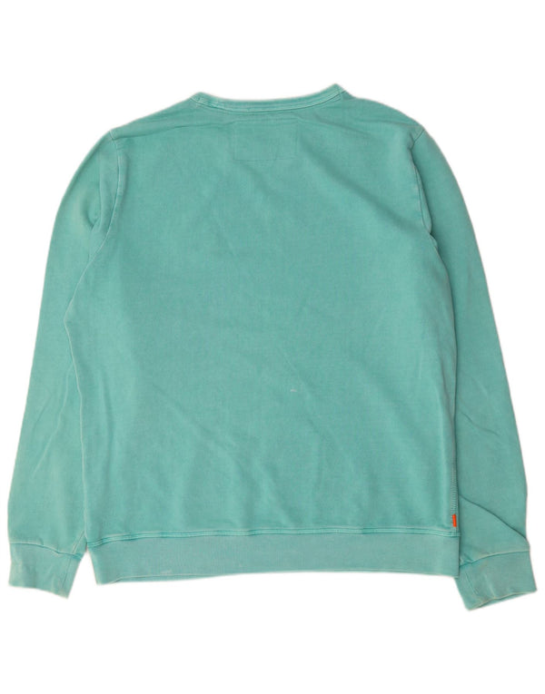 Superdry Mens Sweatshirt Jumper 3XL Green Cotton