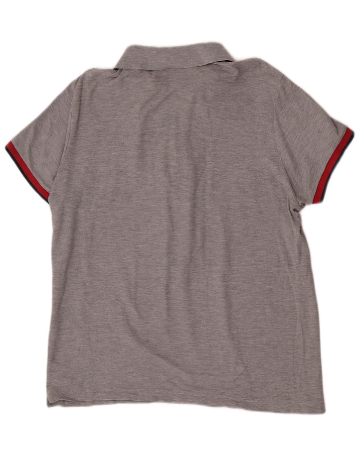 Lotto Herre Life's Polo Shirt Medium Grey Flecked
