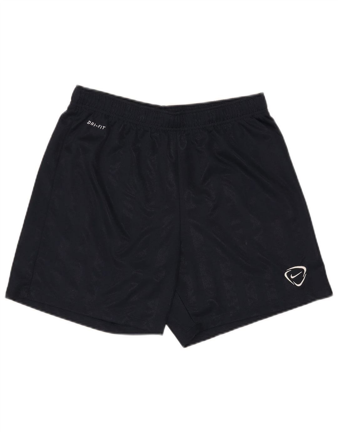 Pantaloncini sportivi Nike Dri Fit da uomo, poliestere medio a righe blu navy