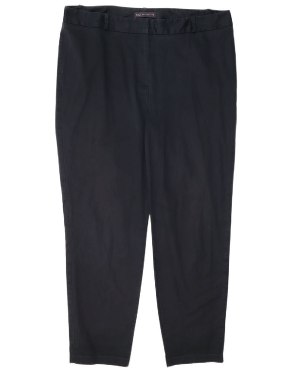Marks & Spencer Damen Freizeithose UK 16 Large W38 L28 Marineblau