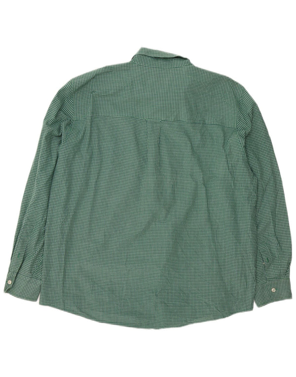 Chaps Mens Easy Care ing XL zöld kockás pamut