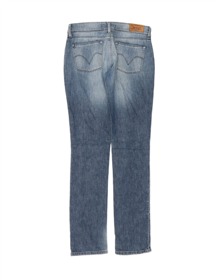 LEVI'S Womens 571 Slim Jeans W31 L34 Blue Cotton