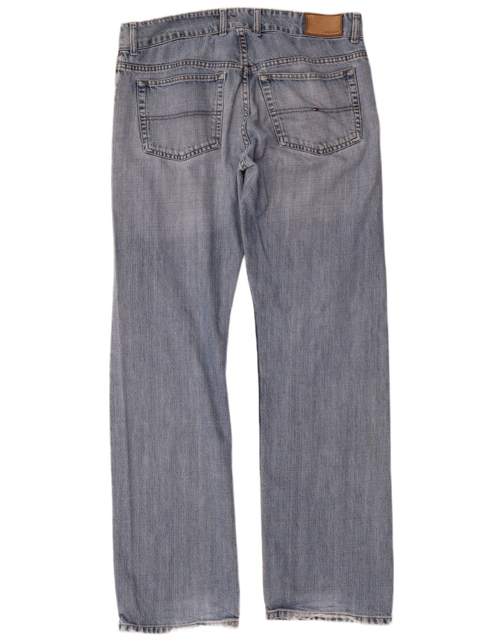 Tommy Hilfiger Straight Jeans til mænd W34 L36 Blå