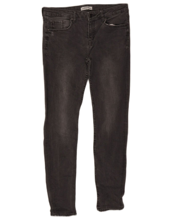 Женские джинсы скинни Zara EU 38 Small W28 L27 Серые