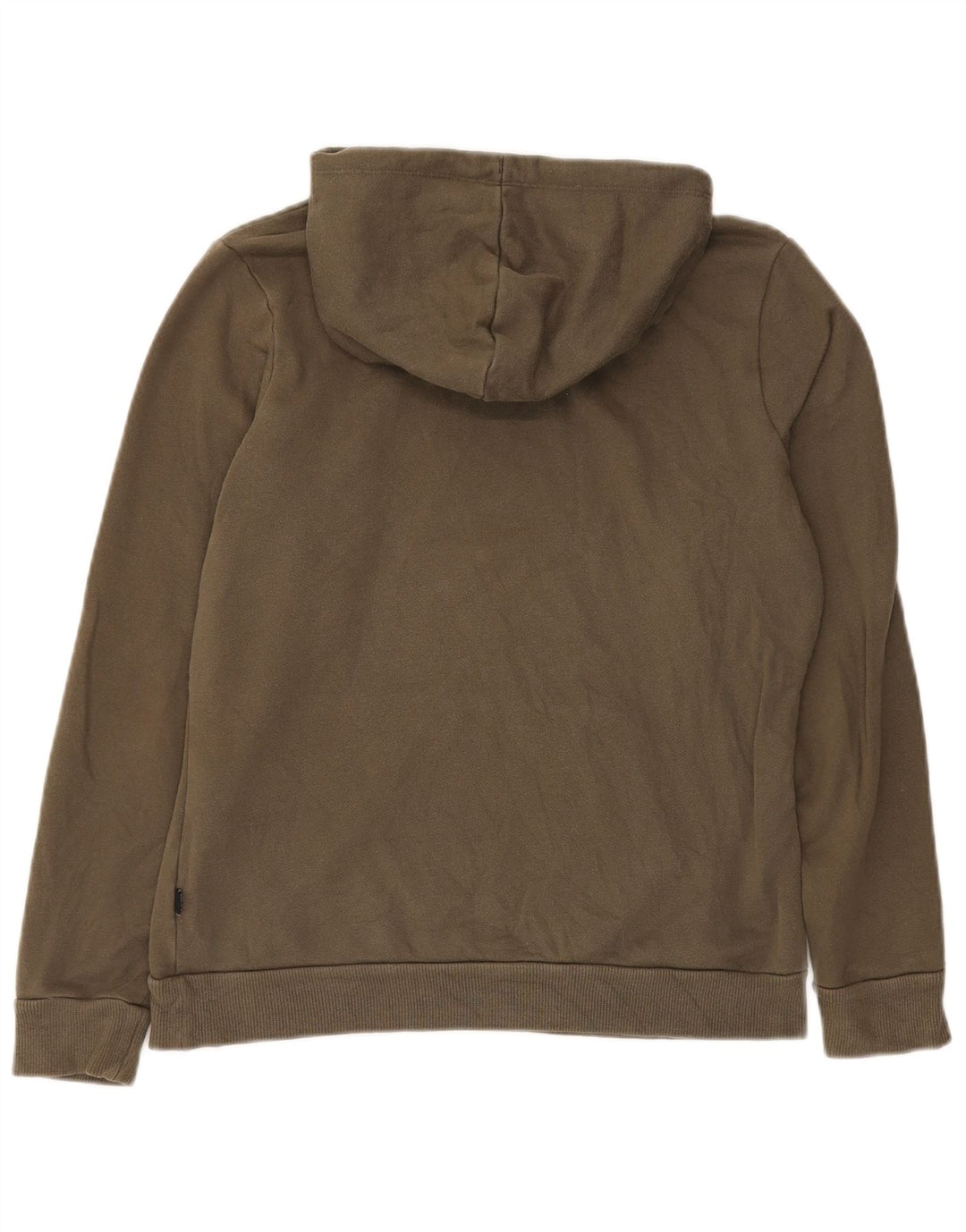 PUMA Mens Hoodie Jumper Medium Khaki