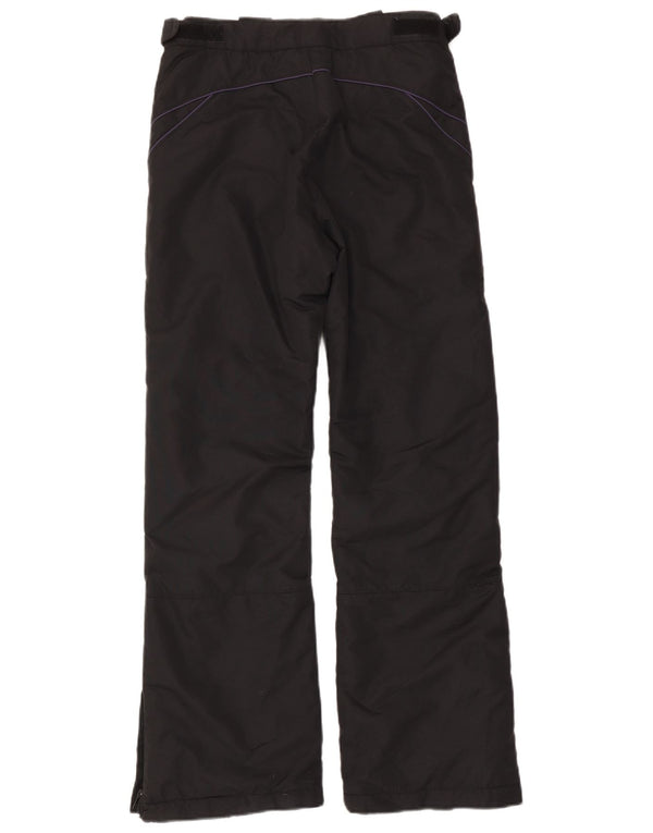 Pantaloni da sci da donna Brugi UK 10 Small neri in poliammide