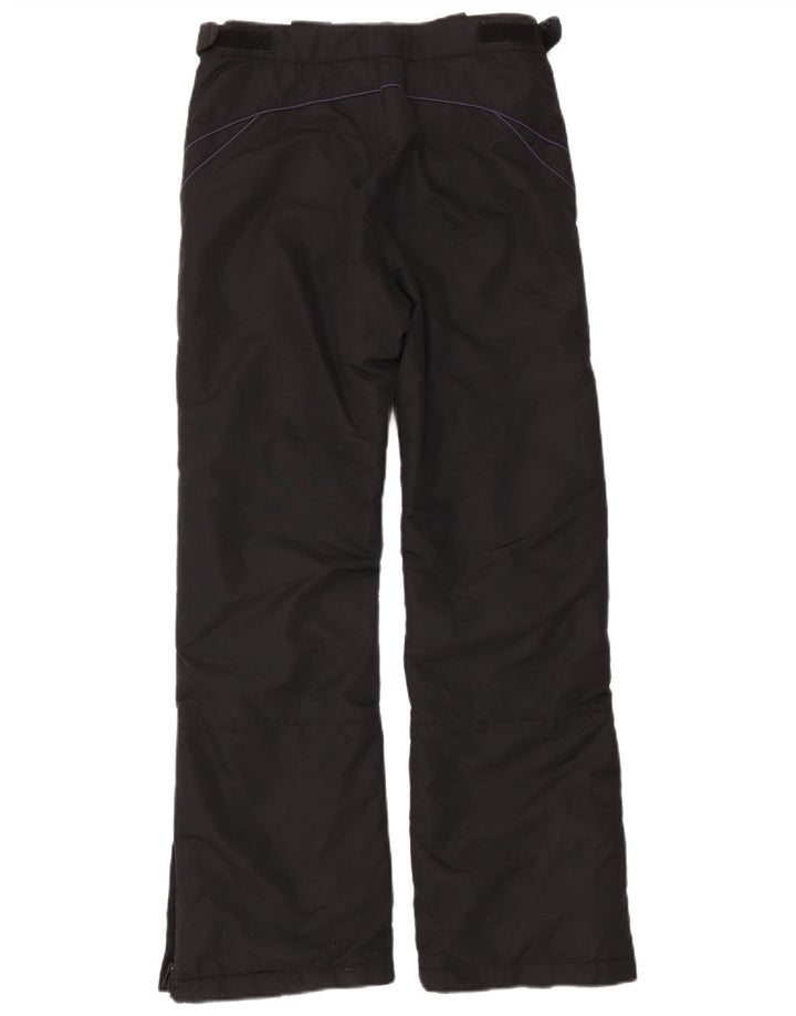 Pantaloni da sci da donna Brugi UK 10 Small neri in poliammide