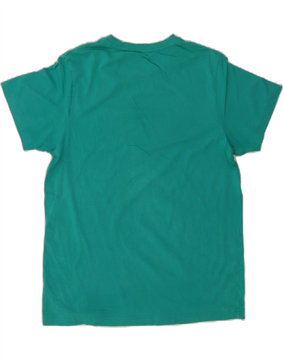 TOMMY BAHAMA Mens T-Shirt Top Medium Turquoise Cotton Vintage Tommy Bahama and Second-Hand Tommy Bahama from Messina Hembry 
