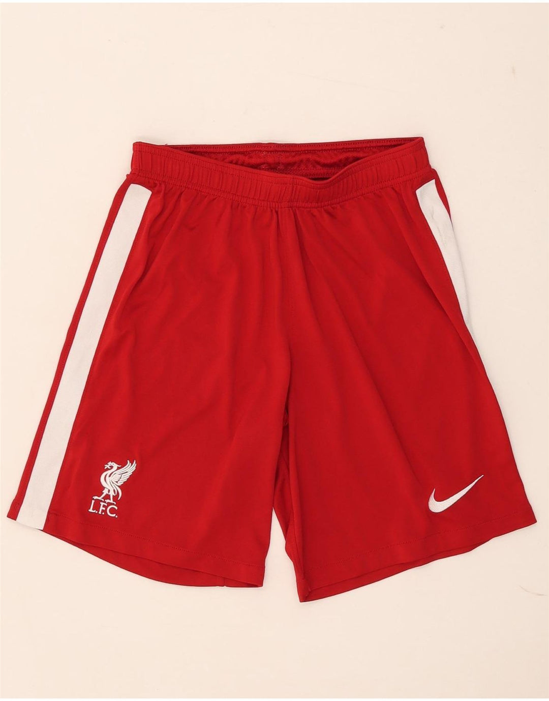 Nike Mens Liverpool Sport Shorts Medium Red Colourblock Polyester