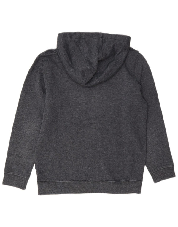 Vans Boys Hoodie Jumper 10-11 Years Medium Grey Cotton