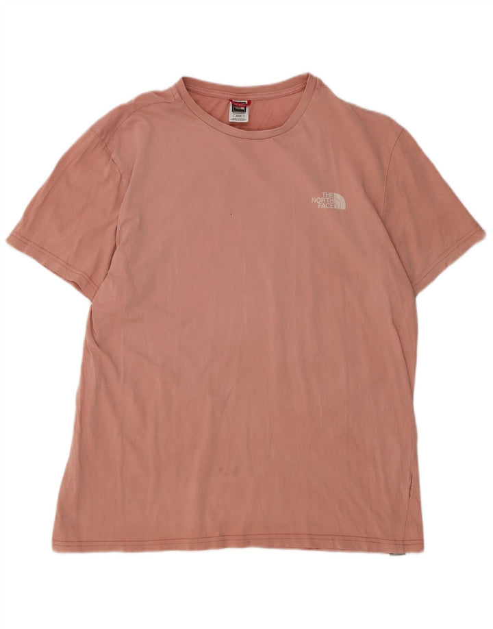 The North Face Mens T-Shirt Top XL Pink