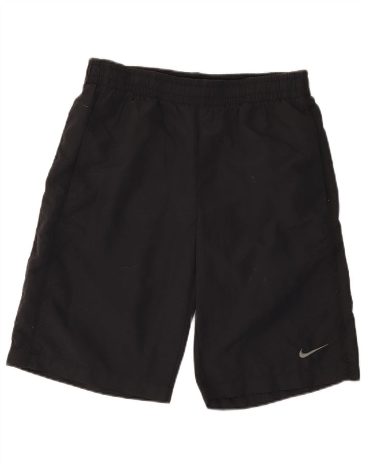 Pantaloni scurti sport Nike pentru bărbați, nailon mic, negru