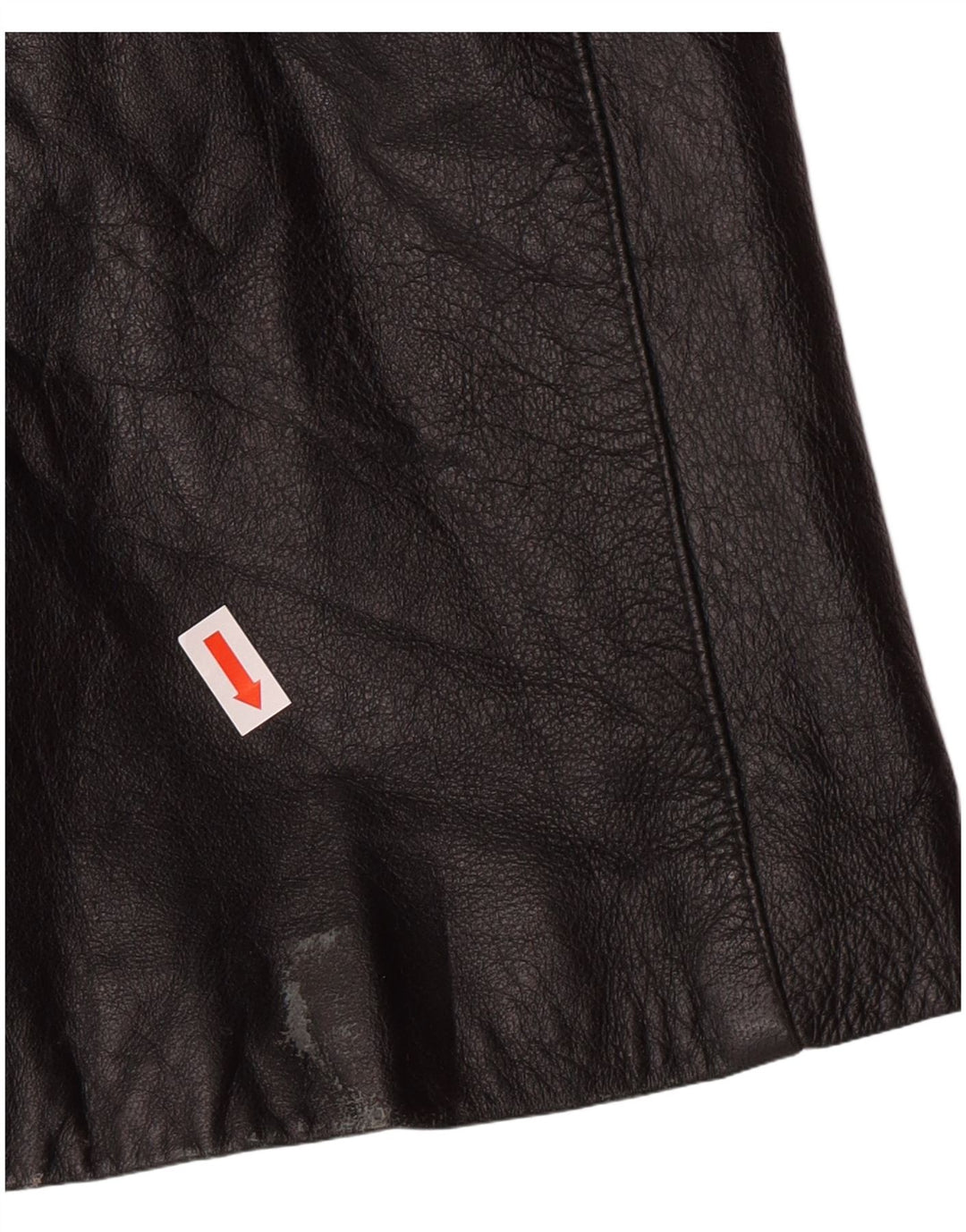 COLECȚIE NOUĂ Palton din piele pentru femei IT 44 Medium Black Leather