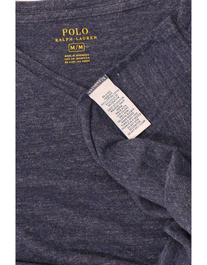 Polo Ralph Lauren Haut à manches longues pour homme en coton bleu marine moyen