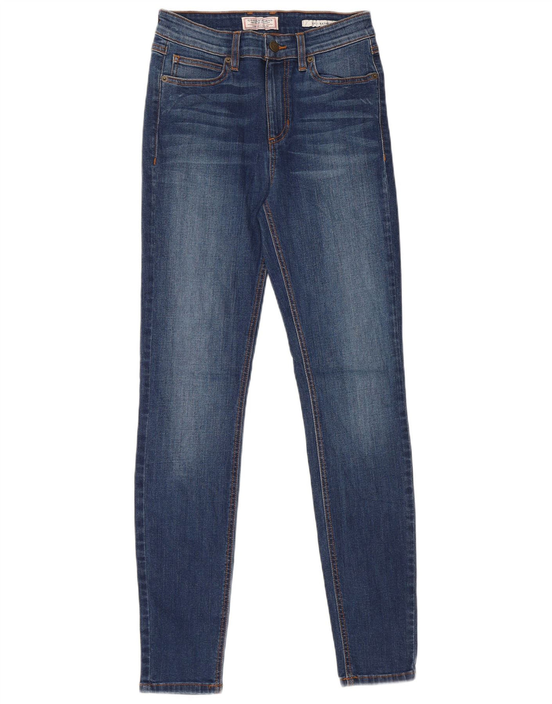 Guess Womens Skinny Jeans W27 L29 Blue